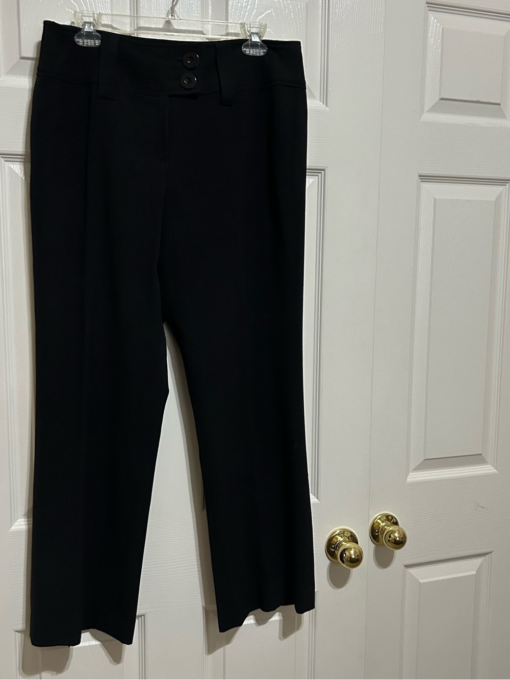 Larry Levine Black Stretch Dress Pants